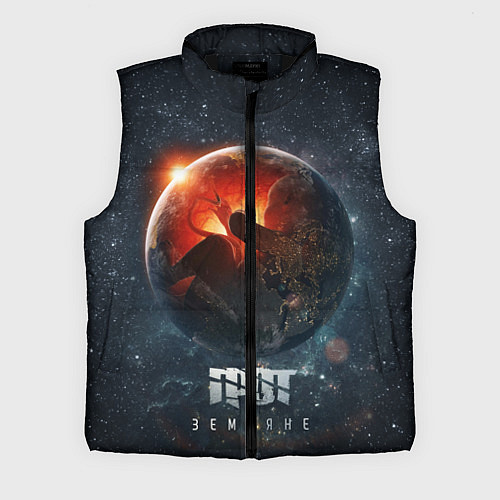 Мужской жилет ГРОТ: Земляне / 3D-Черный – фото 1