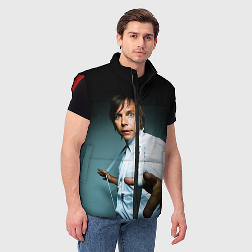 Мужской жилет Илья Лагутенко / 3D-Красный – фото 3