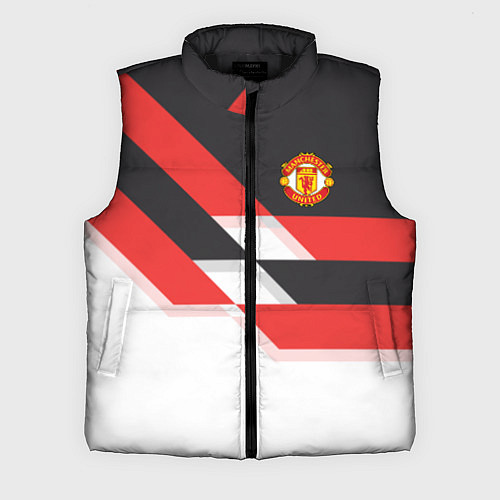 Мужской жилет Manchester United: Stipe / 3D-Черный – фото 1