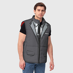 Мужской жилет Костюм, цвет: 3D-красный — фото 2