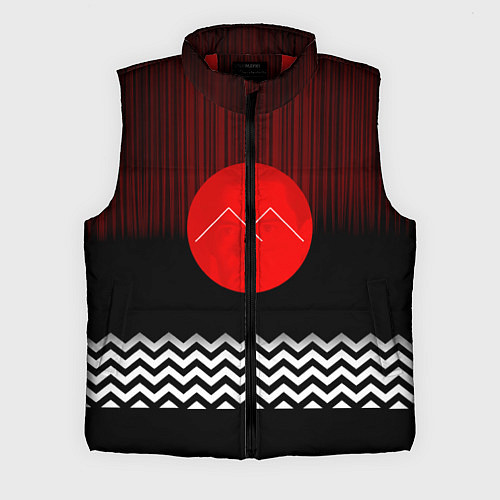 Мужской жилет Twin Peaks Sun / 3D-Красный – фото 1