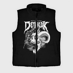 Мужской жилет Dethklok: Goat Skull, цвет: 3D-черный