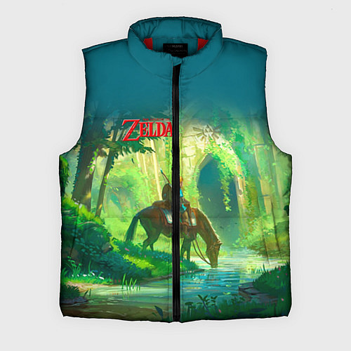 Мужской жилет The Legend of Zelda / 3D-Красный – фото 1