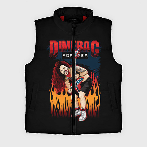 Мужской жилет Pantera: Dimetag Forever / 3D-Красный – фото 1