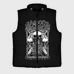 Мужской жилет Amon Amarth: Trio Skulls, цвет: 3D-светло-серый