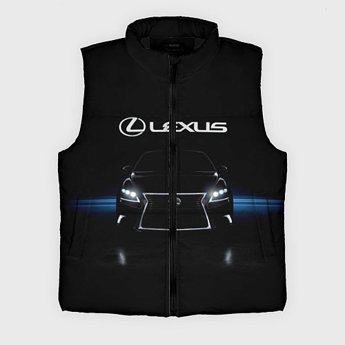Мужской жилет Lexus / 3D-Черный – фото 1