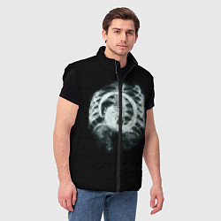 Мужской жилет Чужой в желудке, цвет: 3D-черный — фото 2