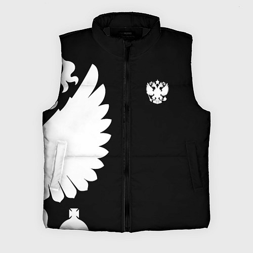 Мужской жилет Russia - Black collection / 3D-Черный – фото 1