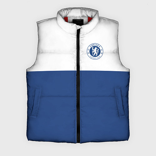 Мужской жилет Chelsea FC: Light Blue / 3D-Красный – фото 1