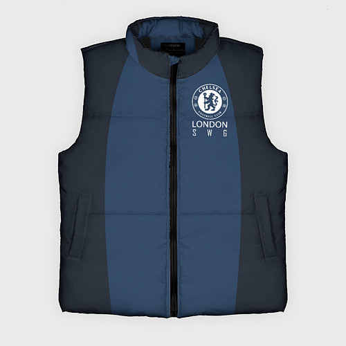 Мужской жилет Chelsea FC: London SW6 / 3D-Черный – фото 1