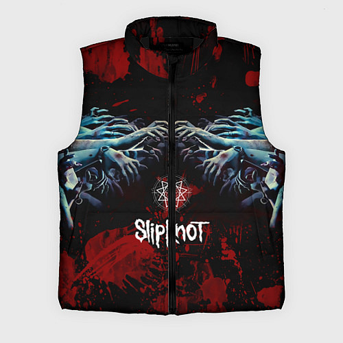 Мужской жилет Slipknot руки зомби / 3D-Черный – фото 1