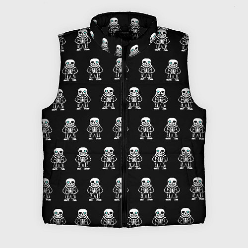 Мужской жилет Undertale / 3D-Черный – фото 1