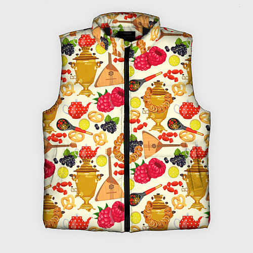 Мужской жилет Народная кухня / 3D-Черный – фото 1