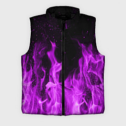 Мужской жилет Фиолетовый огонь
