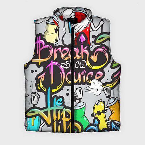 Мужской жилет Break Show Dance / 3D-Красный – фото 1