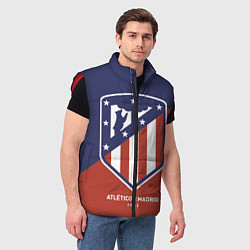 Мужской жилет Atletico Madrid FC 1903, цвет: 3D-красный — фото 2
