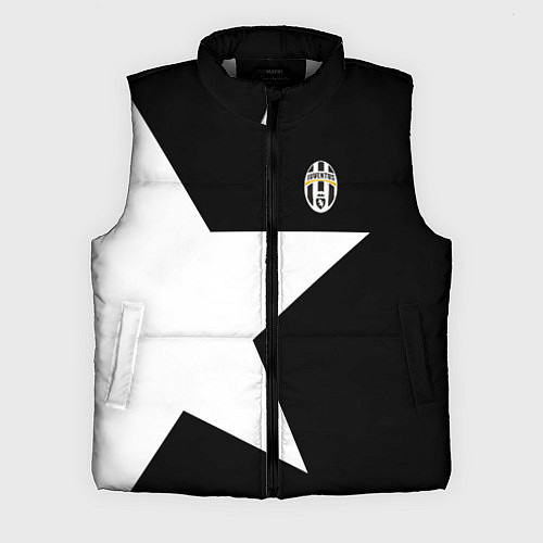 Мужской жилет FC Juventus: Star / 3D-Светло-серый – фото 1