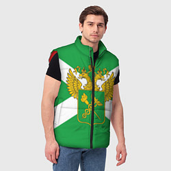 Мужской жилет Таможня, цвет: 3D-красный — фото 2