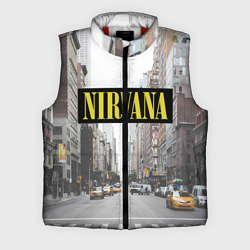 Мужской жилет Nirvana City / 3D-Красный – фото 1