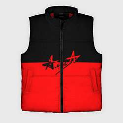 Мужской жилет АлисА: Черный & Красный, цвет: 3D-красный
