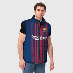 Мужской жилет Barcelona FC: Neymar Home 17/18, цвет: 3D-черный — фото 2