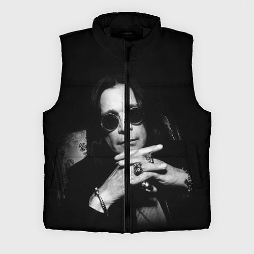 Мужской жилет Оззи Осборн / 3D-Черный – фото 1