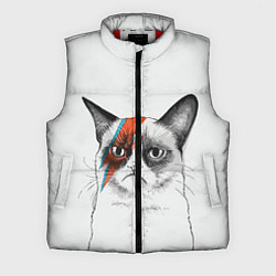 Мужской жилет David Bowie: Grumpy cat
