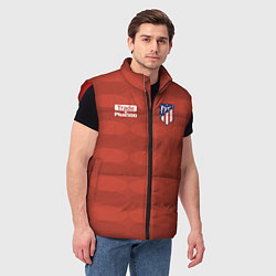 Мужской жилет Atletico Madrid: Red Ellipse, цвет: 3D-красный — фото 2