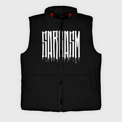 Мужской жилет Sarcasm / 3D-Красный – фото 1