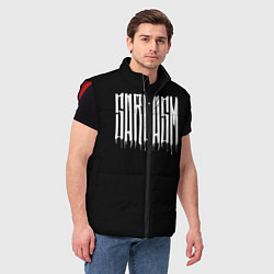 Мужской жилет Sarcasm, цвет: 3D-красный — фото 2