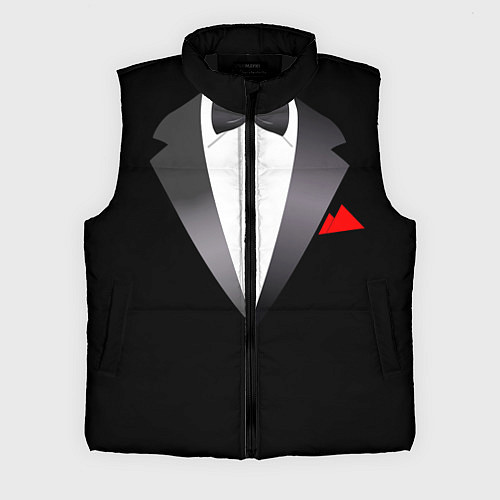 Мужской жилет Смокинг мистера / 3D-Черный – фото 1