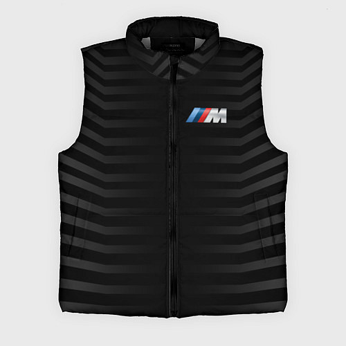 Мужской жилет BMW M BLACK & GREY / 3D-Светло-серый – фото 1