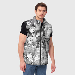 Мужской жилет Японская анимация компиляция, цвет: 3D-черный — фото 2