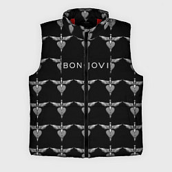 Мужской жилет Bon Jovi, цвет: 3D-красный