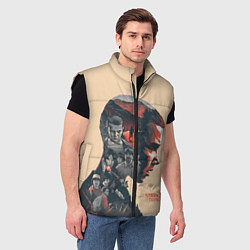Мужской жилет Stranger Things, цвет: 3D-черный — фото 2