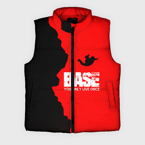 Мужской жилет Base Jumping: B&R / 3D-Красный – фото 1