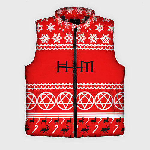 Мужской жилет Праздничный HIM / 3D-Черный – фото 1