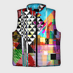 Мужской жилет RGB Geometry, цвет: 3D-красный