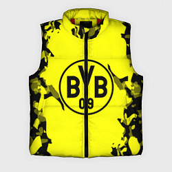 Мужской жилет FC Borussia Dortmund: Yellow & Black, цвет: 3D-красный