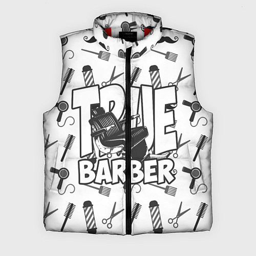 Мужской жилет True Barber / 3D-Красный – фото 1