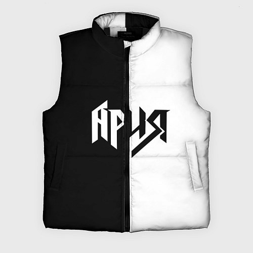 Мужской жилет Ария Ч/Б / 3D-Черный – фото 1