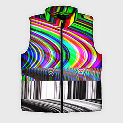 Мужской жилет TV Glitch, цвет: 3D-красный