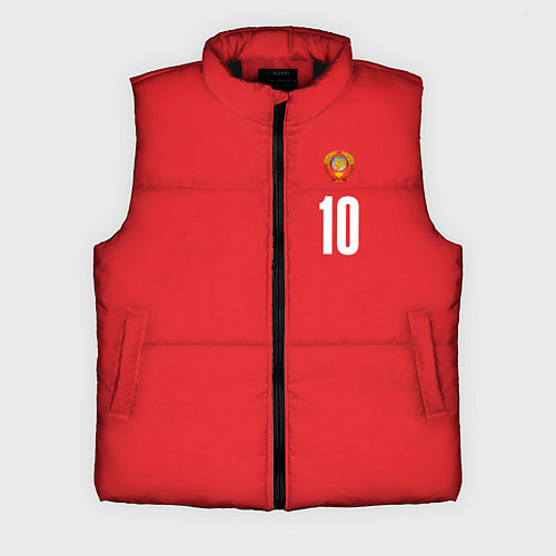 Мужской жилет Сборная СССР по баскетболу / 3D-Черный – фото 1