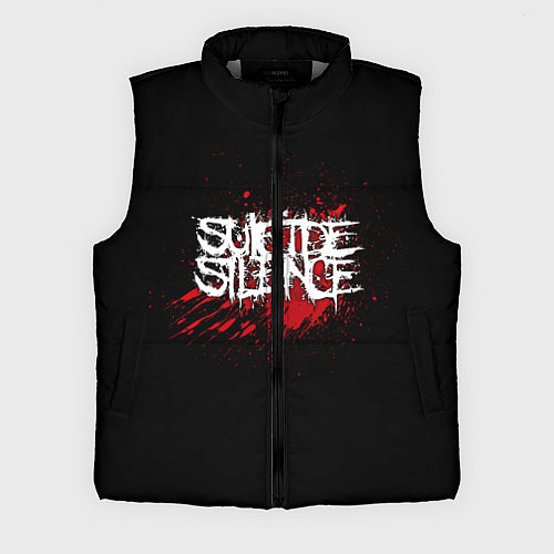 Мужской жилет Suicide Silence Blood / 3D-Светло-серый – фото 1
