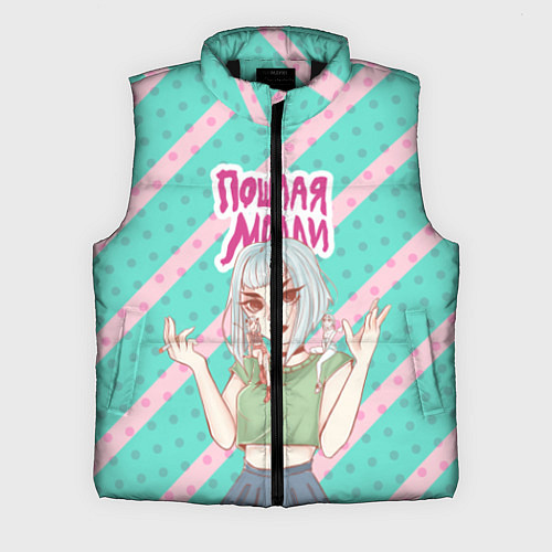 Мужской жилет Пошлая Молли / 3D-Черный – фото 1