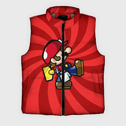 Мужской жилет Super Mario: Red Illusion, цвет: 3D-светло-серый