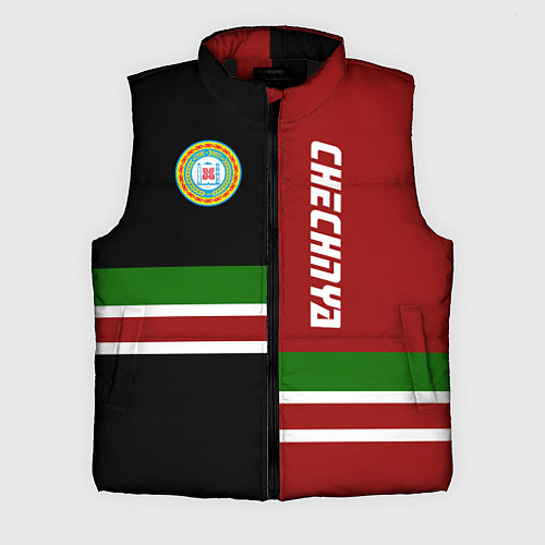 Мужской жилет Chechnya, Russia / 3D-Черный – фото 1