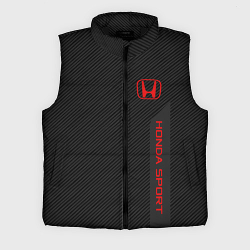 Мужской жилет Honda: Sport Line / 3D-Черный – фото 1