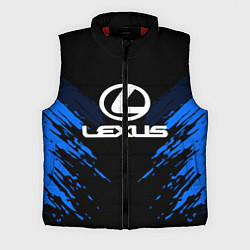 Мужской жилет Lexus: Blue Anger, цвет: 3D-красный