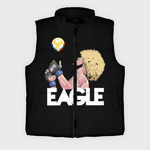 Мужской жилет Eagle Khabib / 3D-Черный – фото 1